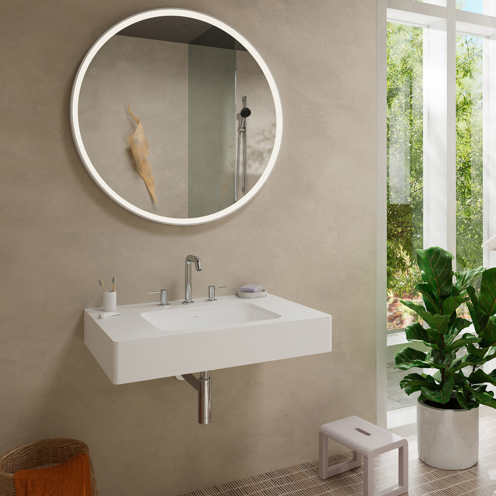 HANSGROHE 73332001 Tecturis S Widespread Faucet 150, 1.2 GPM - Chrome