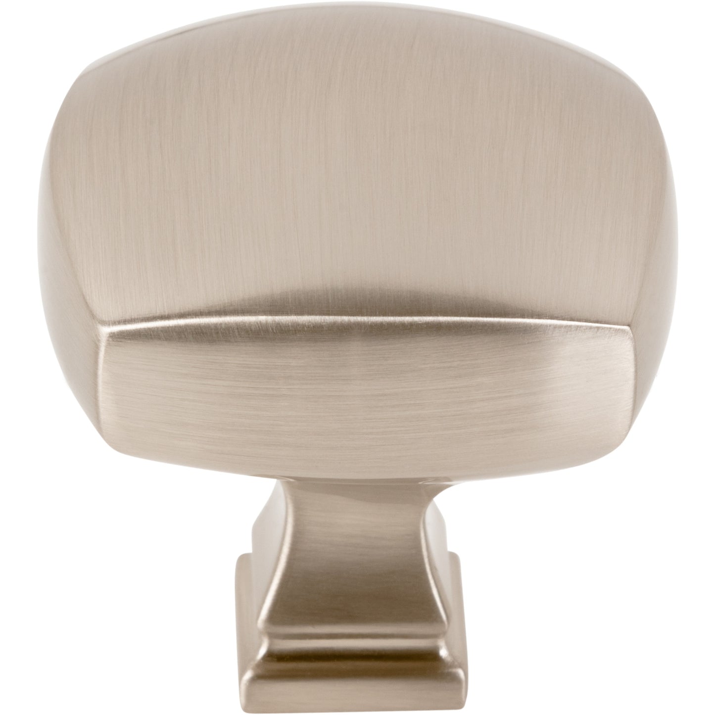 JEFFREY ALEXANDER 278L-SN Audrey 1-3/8" Diameter Square Knob - Satin Nickel