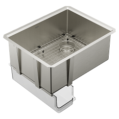 MOEN GS161600R Luxe Chef ™ 27” Workstation System  Steel Undermount Single Bowl Sink - Stainless
