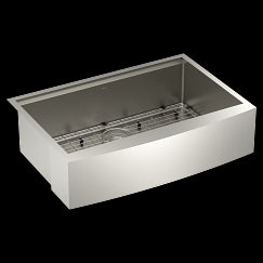 MOEN GS181050BUX 1800 Series  Steel 18 Gauge Single Bowl Sink In Stainless