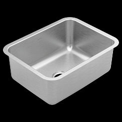 MOEN GS18157 1800 Series  Steel 18 Gauge Single Bowl Sink In Stainless