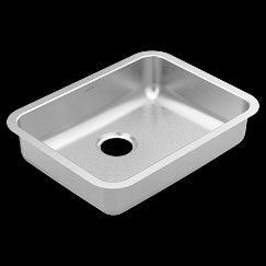 MOEN GS18158B 1800 Series  Steel 18 Gauge Single Bowl Sink In Stainless