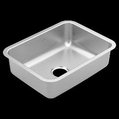 MOEN GS20166 2000 Series  Steel 20 Gauge Single Bowl Sink In Stainless