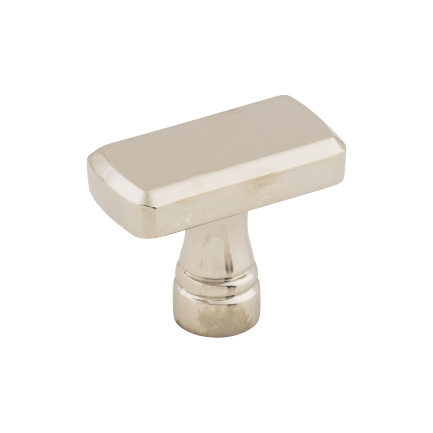 TOP KNOBS TK850PN Kingsbridge 1 3/8" Length Rectangle Knob - Polished Nickel