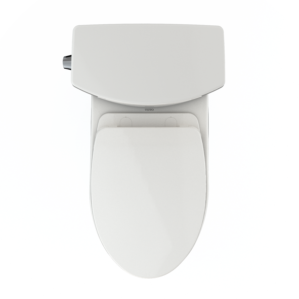 TOTO MS474124CUFG#11 Vespin Ii 1G Two-Piece Elongated 1.0 Gpf Universal Height Toilet With Cefiontect And Ss124 Softclose Seat - Colonial White