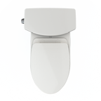 TOTO MS474124CUFG#11 Vespin Ii 1G Two-Piece Elongated 1.0 Gpf Universal Height Toilet With Cefiontect And Ss124 Softclose Seat - Colonial White