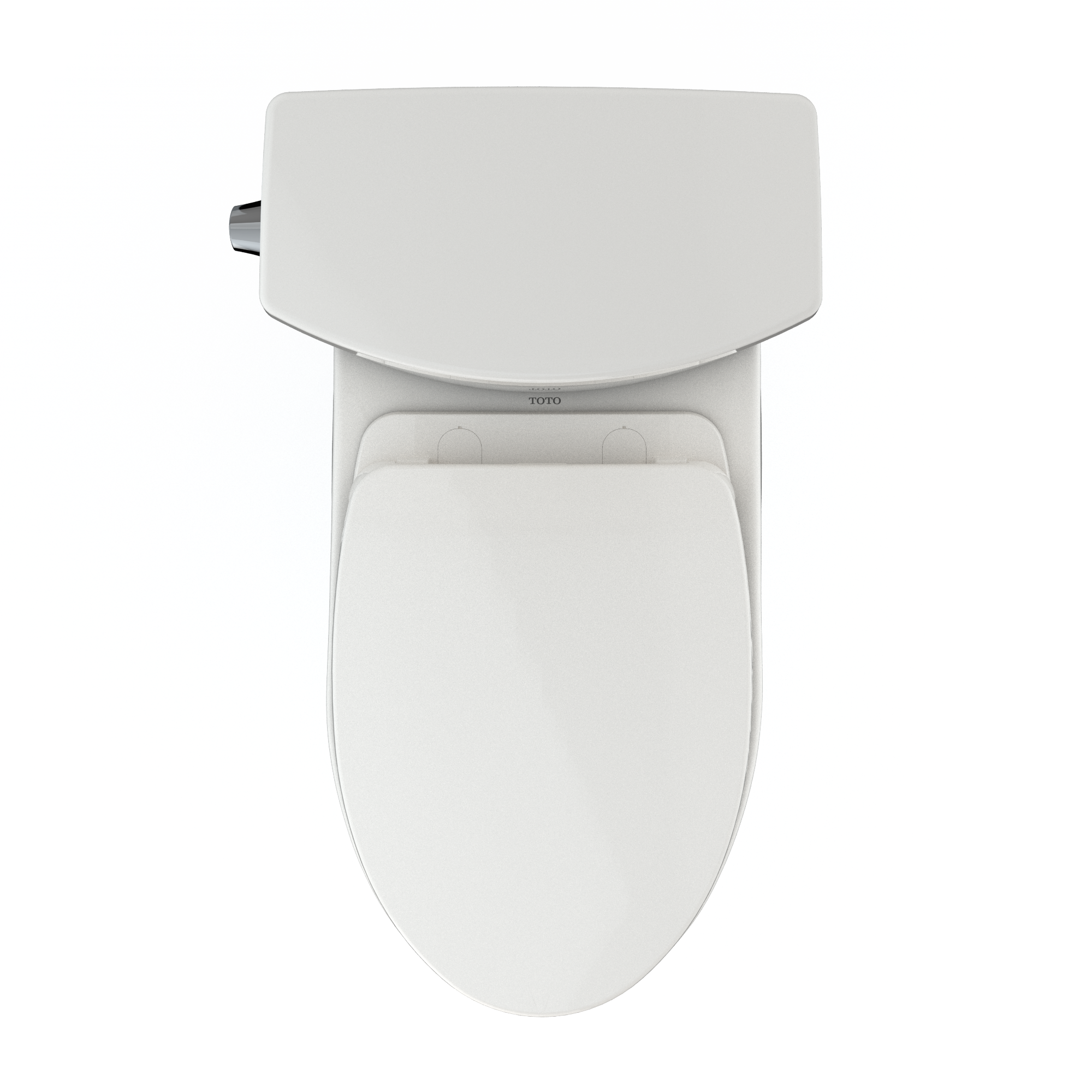 TOTO MS474124CUFG#11 Vespin Ii 1G Two-Piece Elongated 1.0 Gpf Universal Height Toilet With Cefiontect And Ss124 Softclose Seat - Colonial White