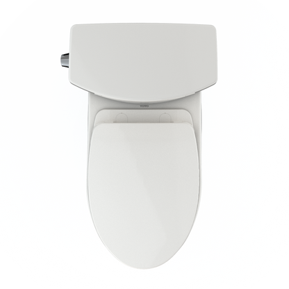 TOTO MS474124CUFG#11 Vespin Ii 1G Two-Piece Elongated 1.0 Gpf Universal Height Toilet With Cefiontect And Ss124 Softclose Seat - Colonial White
