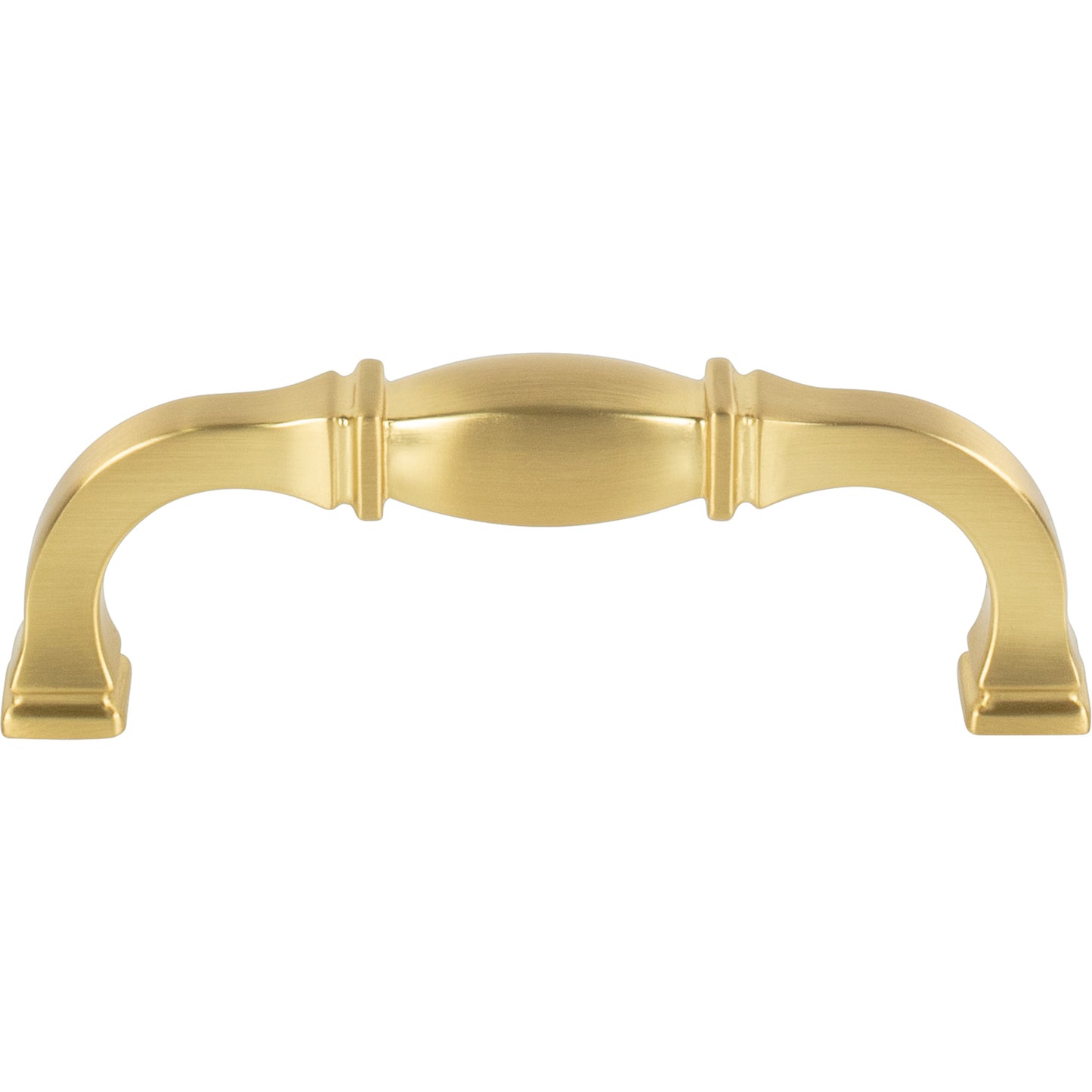 JEFFREY ALEXANDER 278-96BG Audrey 96 mm Center-to-Center Bar Pull - Brushed Gold