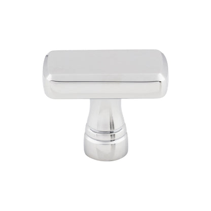 TOP KNOBS TK850PC Kingsbridge 1 3/8" Length Rectangle Knob - Polished Chrome