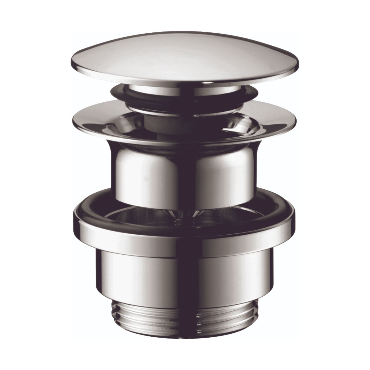 HANSGROHE 50100101  Push-Open Sink Drain - Chrome