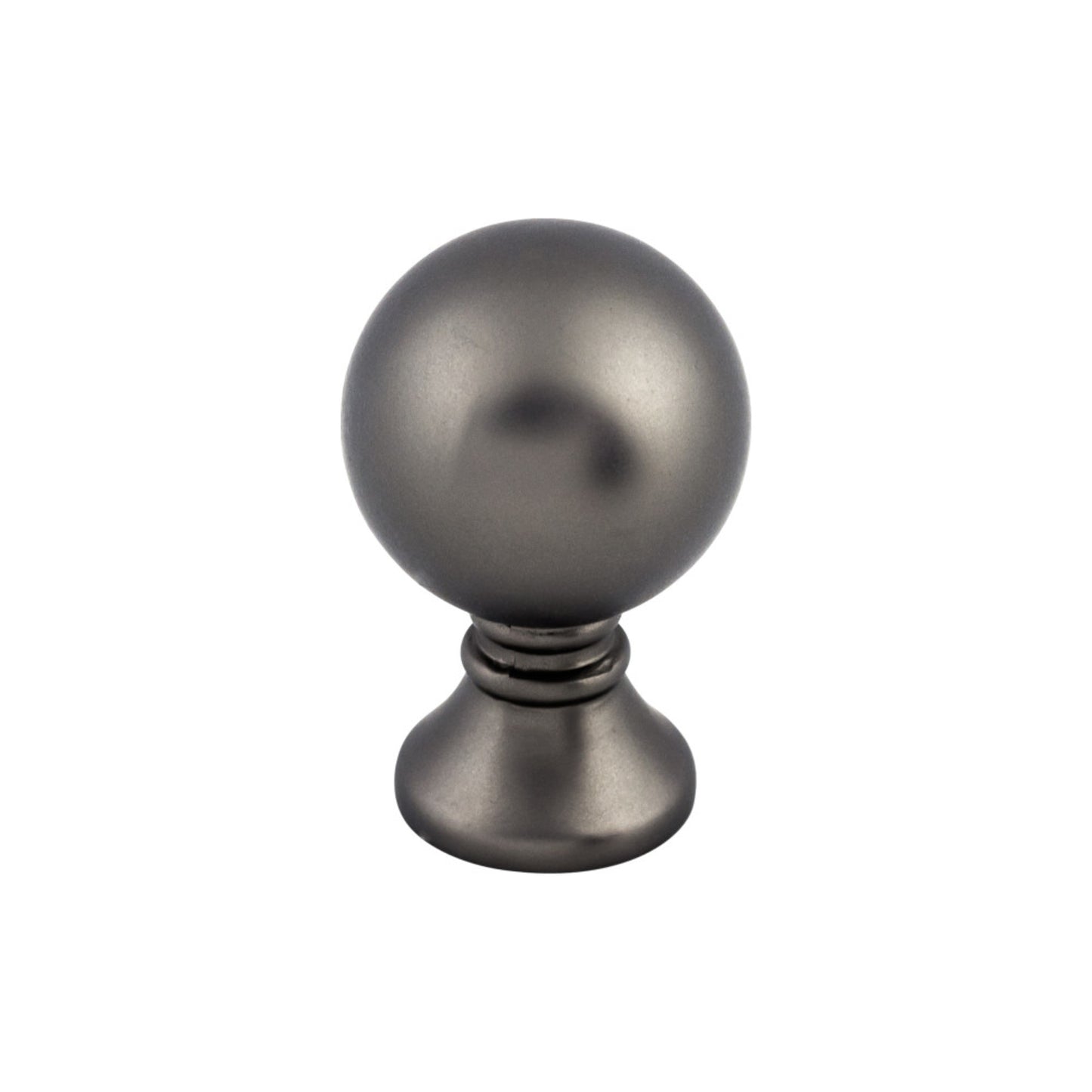 TOP KNOBS TK801AG Kara 1" Diameter Round Knob - Ash Gray