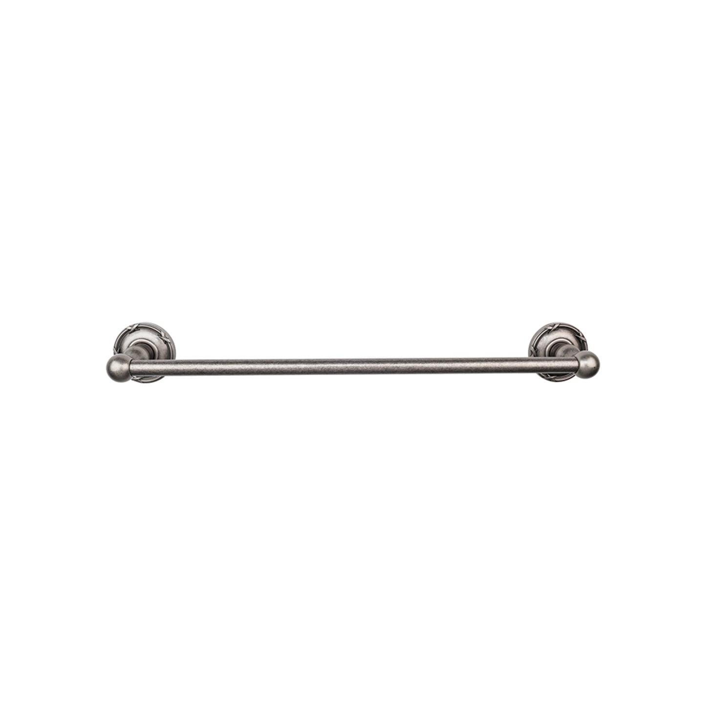 TOP KNOBS ED8APE TOP BATH (R) Edwardian Bath Single 26 1/2" Wall Mounted Towel Bar - Antique Pewter