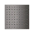 AXOR 35315341 ShowerSolutions Showerhead 250 Square 2-Jet, 1.75 GPM - Brushed Black Chrome