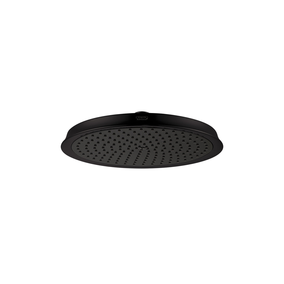 HANSGROHE 26921671 Raindance Classic Showerhead 240 1-Jet PowderRain, 2.5 GPM - Matte Black