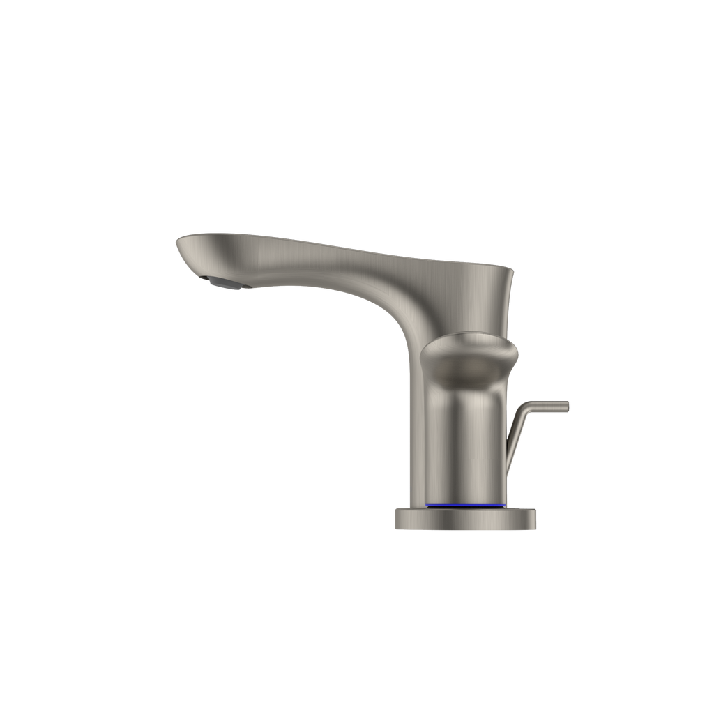 TOTO TLG01201U#BN Go Series 1.2 Gpm Two Handle Widespread Bathroom Sink Faucet With Drain Assembly - Brushed Nickel