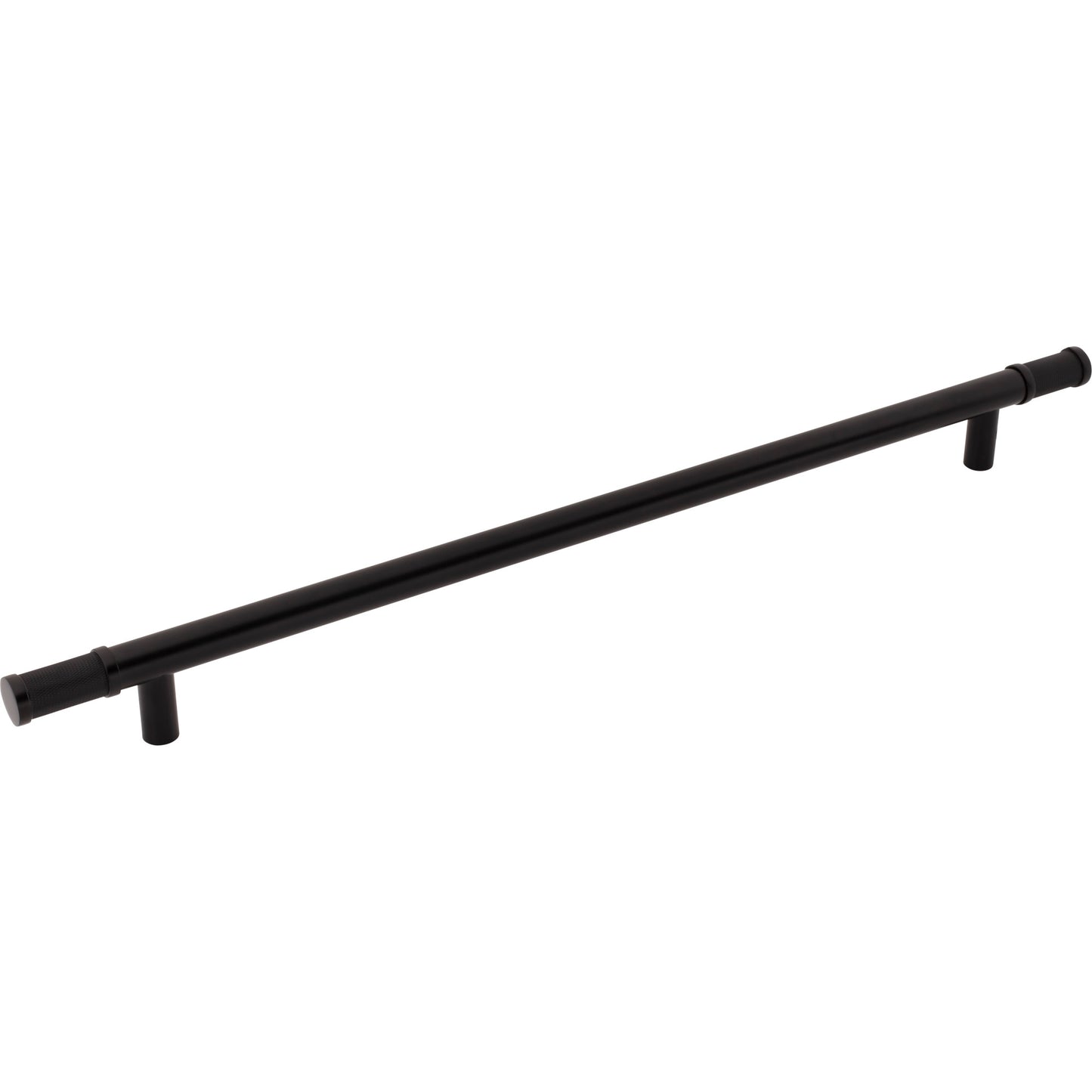 TOP KNOBS TK3239BLK Burnham 18" Center to Center Bar Pull - Flat Black