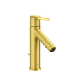 AXOR 10001251 Starck Single-Hole Faucet 100 with Pop-Up Drain, 1.2 GPM - Brushed Gold Optic