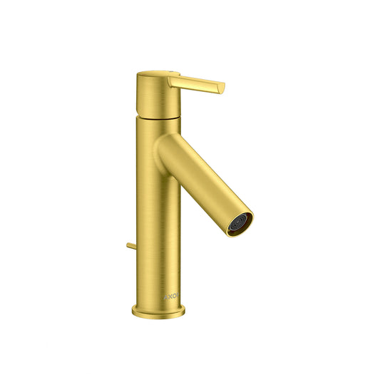 AXOR 10001251 Starck Single-Hole Faucet 100 with Pop-Up Drain, 1.2 GPM - Brushed Gold Optic
