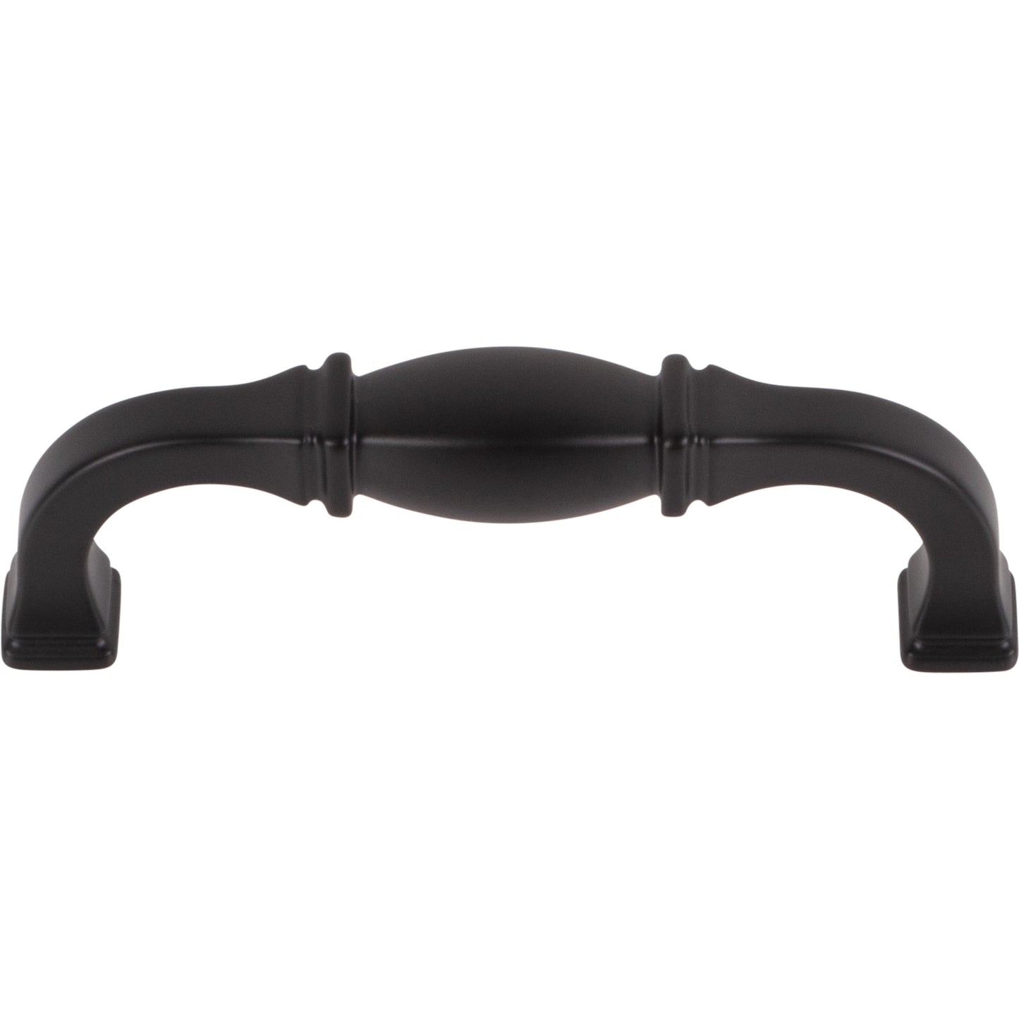 JEFFREY ALEXANDER 278-96MB Audrey 96 mm Center-to-Center Bar Pull - Matte Black