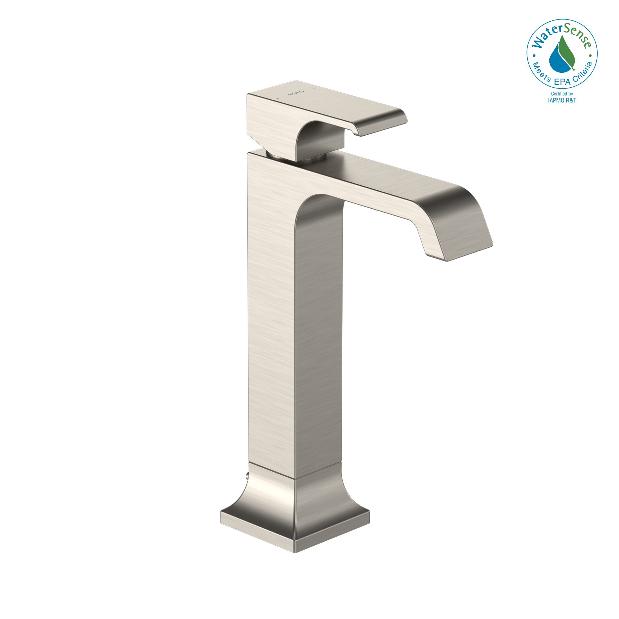 TOTO TLG08305U#BN Gc 1.2 Gpm Single Handle Vessel Bathroom Sink Faucet With Comfort Glide Technology - Brushed Nickel