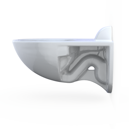 TOTO CT728CUVG#01 Tornado Flush Commercial Flushometer Wall-Mounted Toilet With Cefiontect - Cotton White