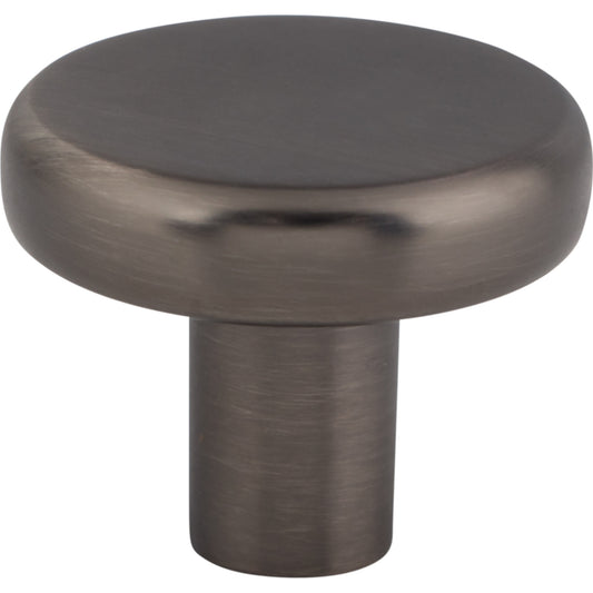 ELEMENTS 105BNBDL Gibson 1-1/4" Diameter Mushroom Knob - Brushed Pewter