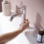 HANSGROHE 73302001 Tecturis S Single-Hole Faucet 80 with Pop-Up Drain, 1.2 GPM - Chrome
