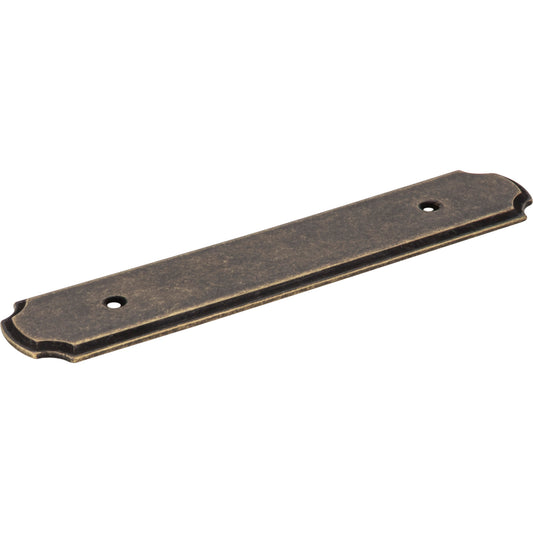 JEFFREY ALEXANDER B812-96ABM-D Backplates Pull Backplate , Distressed Antique Brass