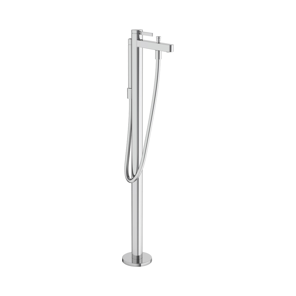 HANSGROHE 76445001 Finoris Freestanding Tub Filler Trim with 1.75 GPM Handshower - Chrome