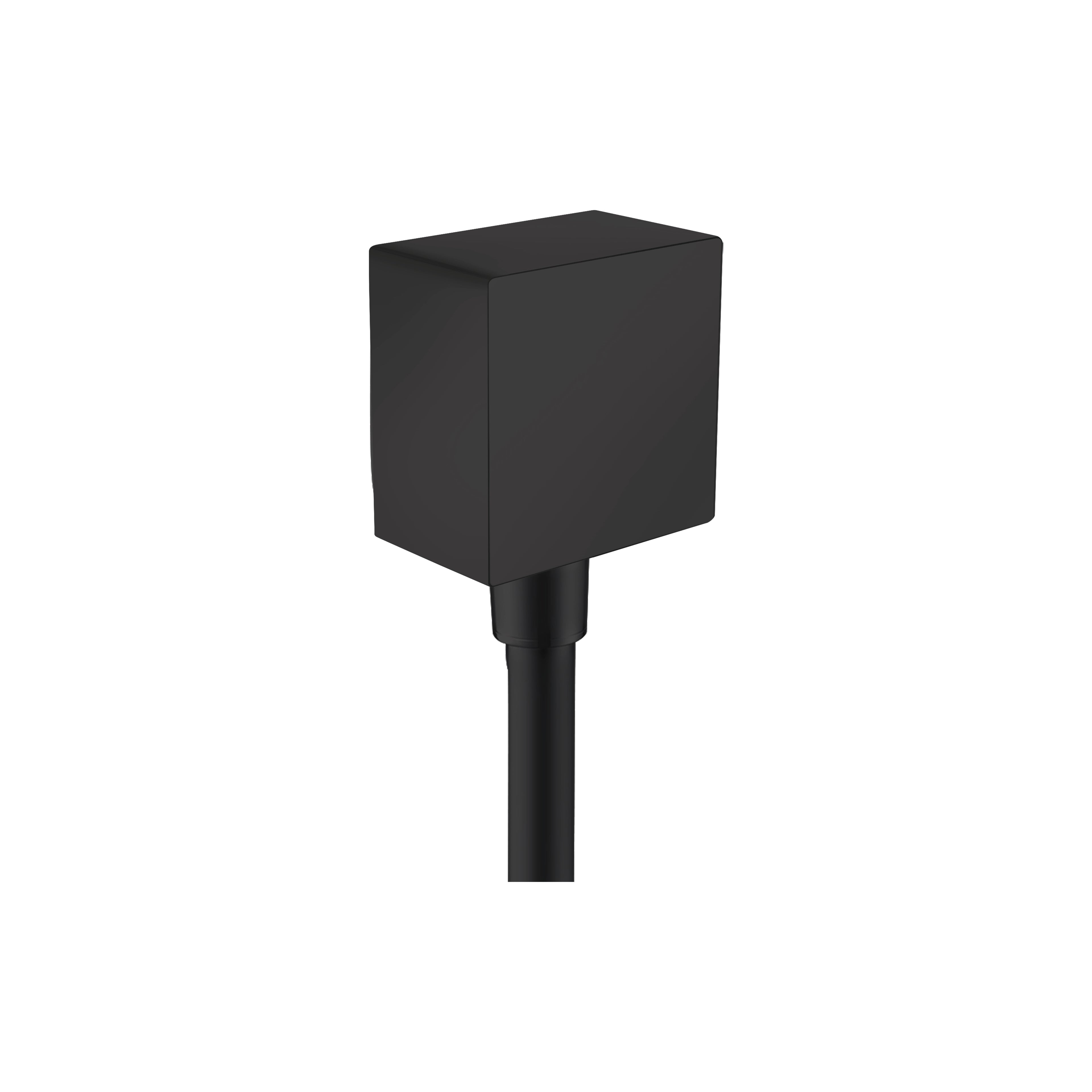 AXOR 36732671 ShowerSolutions Wall Outlet Square with Check Valves - Matte Black