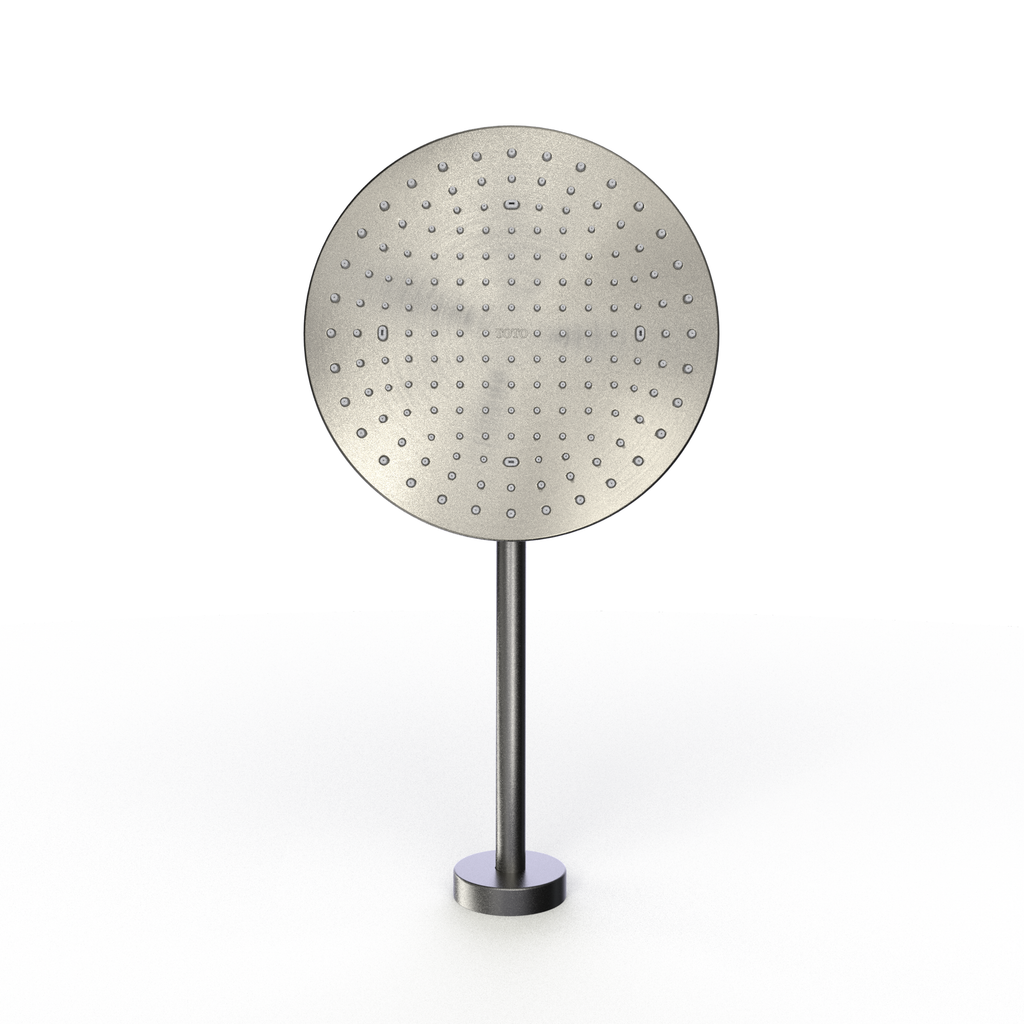 TOTO TBW07002U1#BN G Series 2.5 Gpm Single Spray 10 Inch Round Showerhead With Comfort Wave - Brushed Nickel