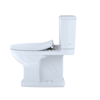 TOTO MS494234CEMFG#01 Connelly Two-Piece Elongated Dual Flush 1.28 And 0.9 Gpf Toilet With Cefiontect - Cotton White