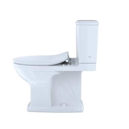 TOTO MS494234CEMFG#01 Connelly Two-Piece Elongated Dual Flush 1.28 And 0.9 Gpf Toilet With Cefiontect - Cotton White