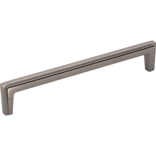 JEFFREY ALEXANDER 259-160BNBDL Lexa 160 mm Center-to-Center Bar Pull , Brushed Pewter