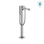TOTO TBG08306U#CP Gc Single-Handle Free Standing Tub Filler With Handshower - Polished Chrome
