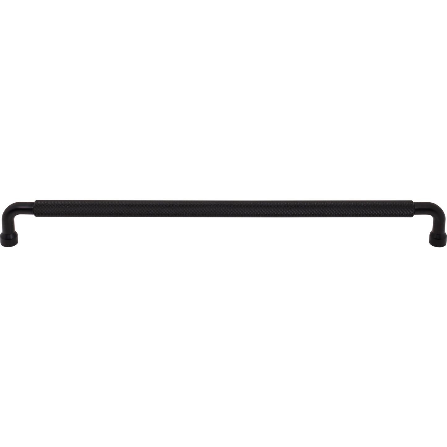 TOP KNOBS TK3267BLK Garrison 12" Center to Center Bar Pull - Flat Black