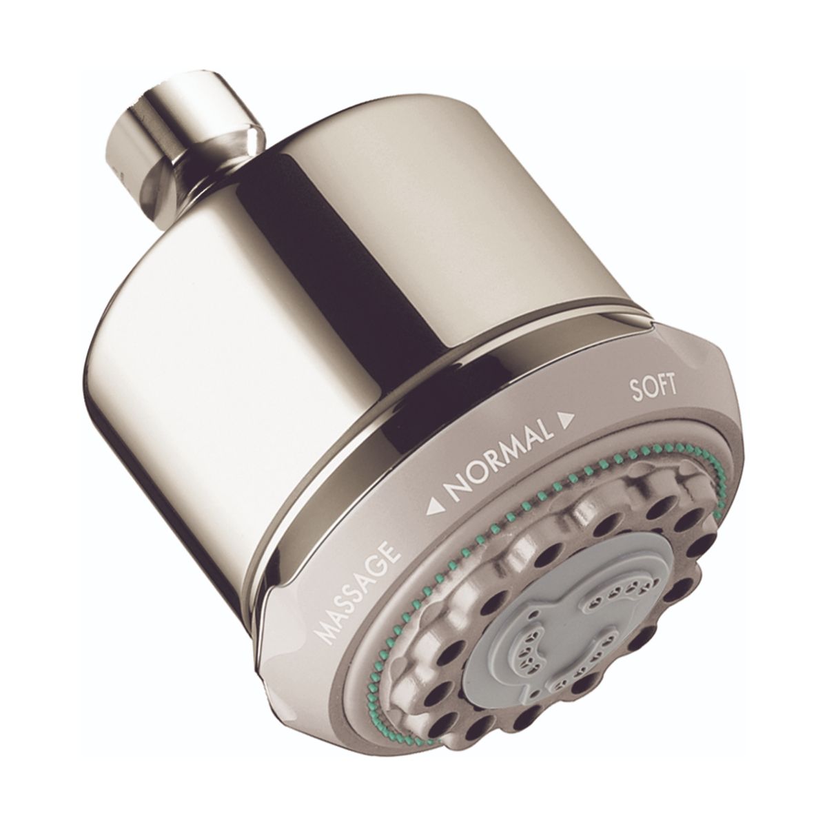 HANSGROHE 28496831 Polished Nickel Clubmaster Modern Showerhead 2.5 GPM