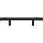 TOP KNOBS TK3232BLK Burnham 3 3/4" Center to Center Bar Pull - Flat Black