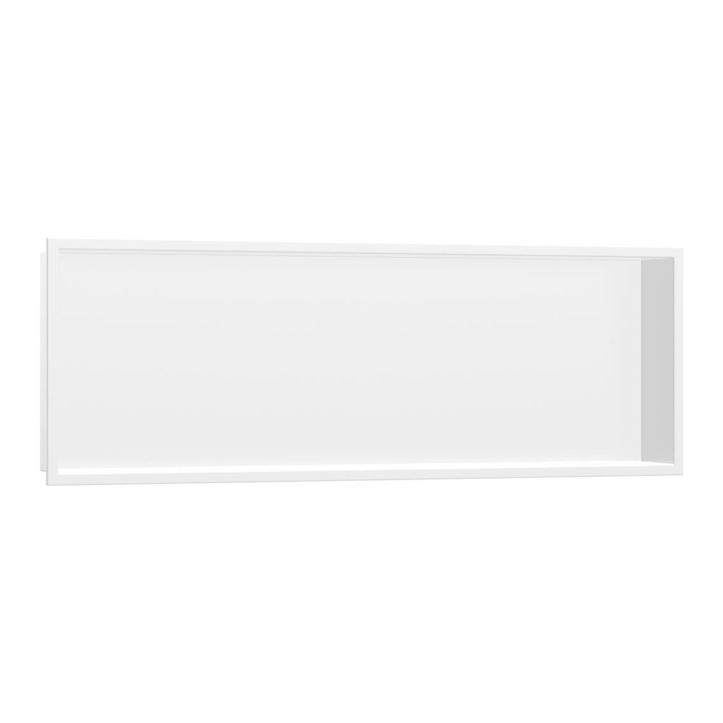 HANSGROHE 56067700 XtraStoris Original Wall Niche with Integrated Frame 12"x 36"x 4" - Matte White