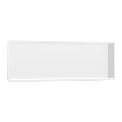 HANSGROHE 56067700 XtraStoris Original Wall Niche with Integrated Frame 12"x 36"x 4" - Matte White