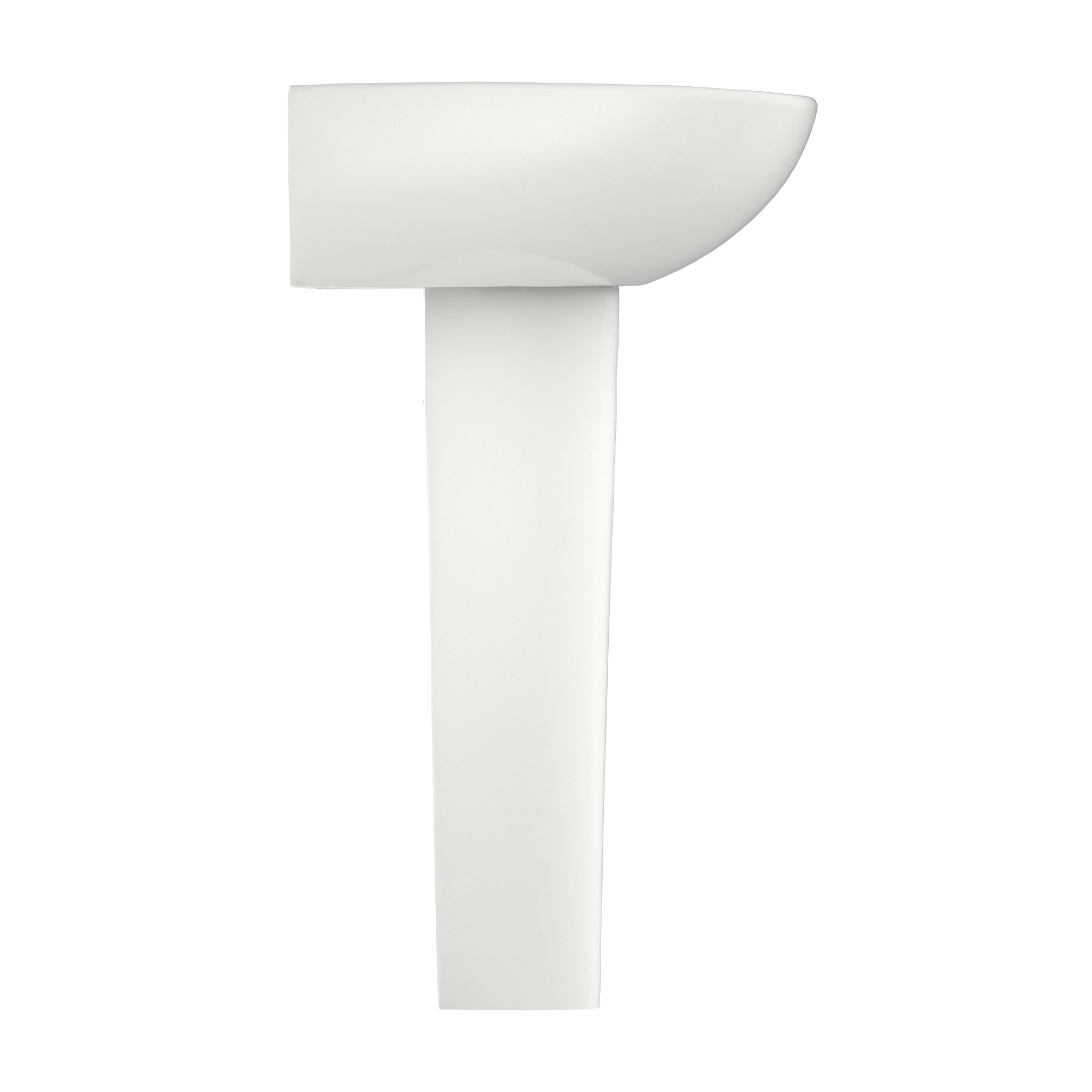 TOTO LPT241.8G#11 Supreme Oval Basin Pedestal Bathroom Sink With Cefiontect For 8 Inch Center Faucets - Colonial White