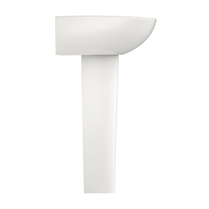 TOTO LPT241.8G#11 Supreme Oval Basin Pedestal Bathroom Sink With Cefiontect For 8 Inch Center Faucets - Colonial White