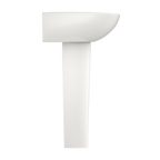 TOTO LPT241.4G#11 Supreme Oval Basin Pedestal Bathroom Sink With Cefiontect For 4 Inch Center Faucets - Colonial White