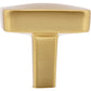 JEFFREY ALEXANDER 905BG Whitlock 1-1/4" Diameter Square Knob - Brushed Gold