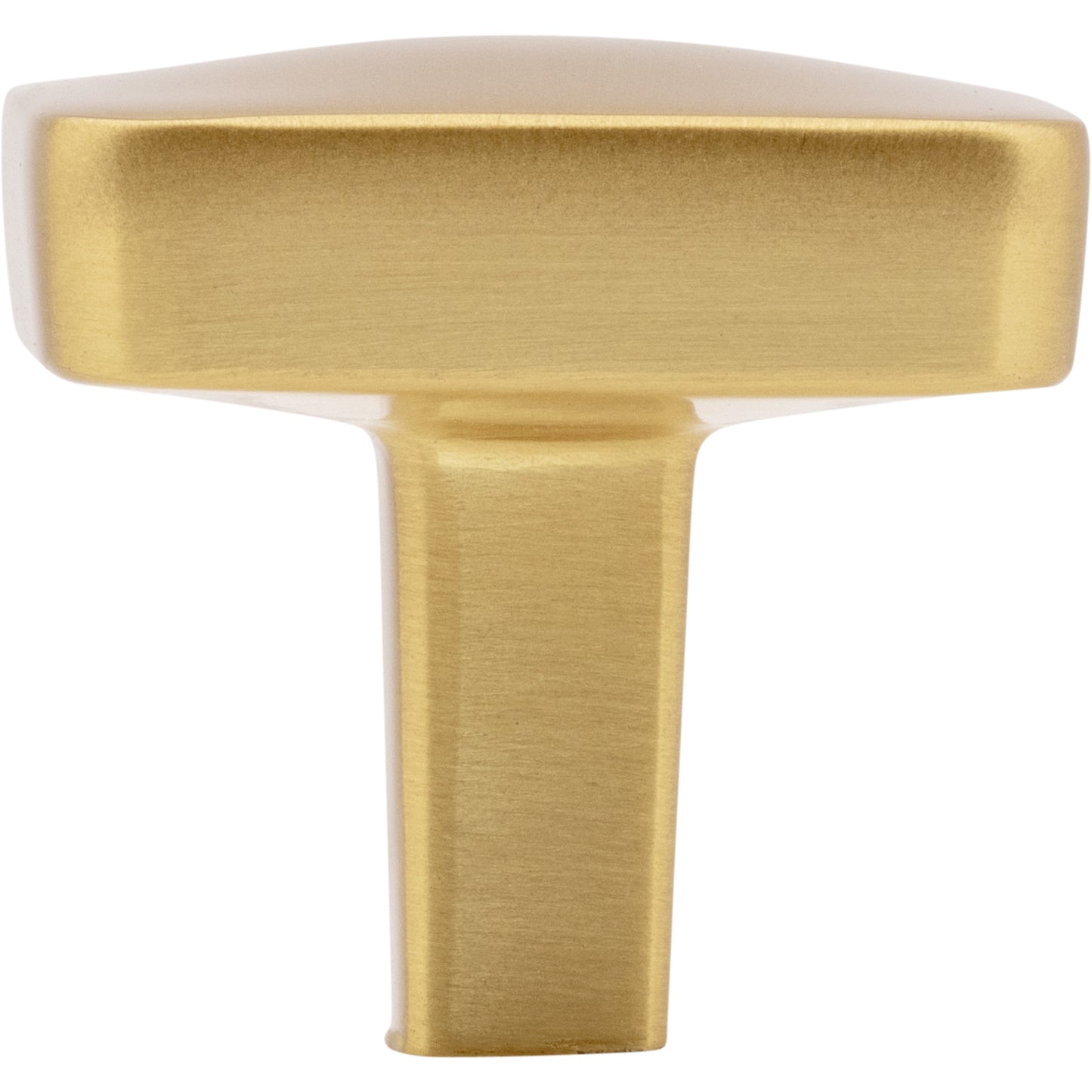 JEFFREY ALEXANDER 905BG Whitlock 1-1/4" Diameter Square Knob - Brushed Gold