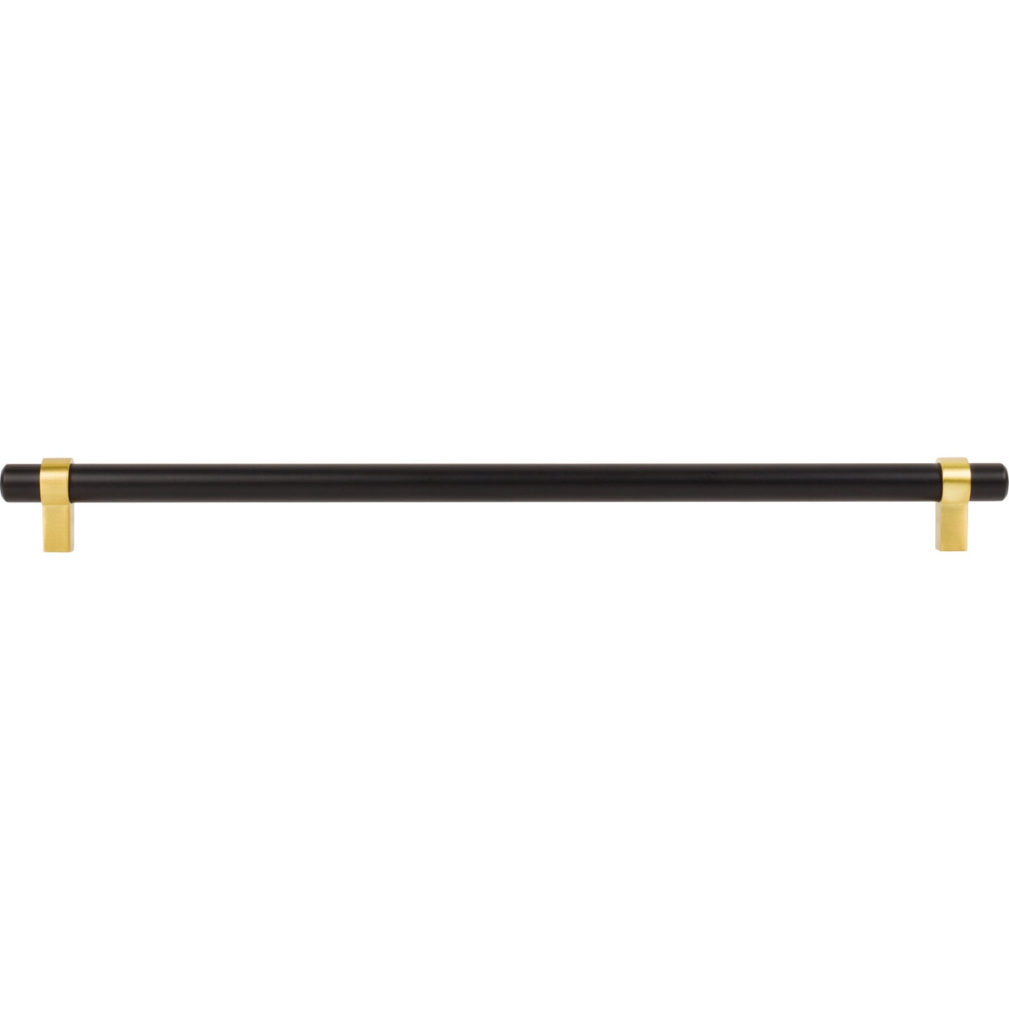 JEFFREY ALEXANDER 5319MBBG Key Grande 319 mm Center-to-Center Bar Pull - Matte Black w/Brushed Gold