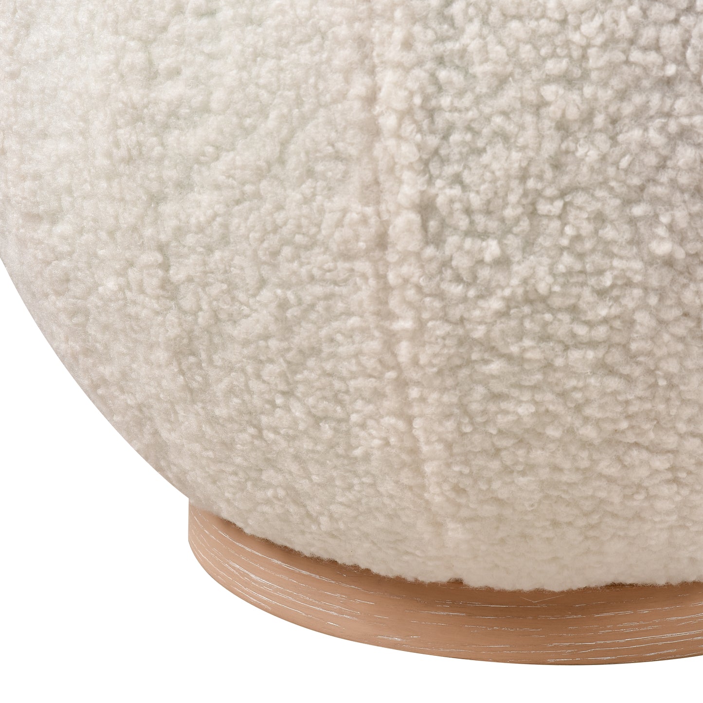 ELK SIGNATURE H0015-10826 Okin Pouf - White