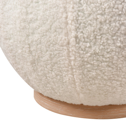 ELK SIGNATURE H0015-10826 Okin Pouf - White