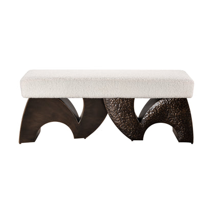 ELK SIGNATURE H0015-10828 Timber Bench - Aged Bronze